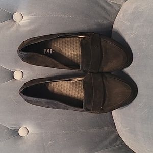 Mia Black Suede-like Loafer (9)
